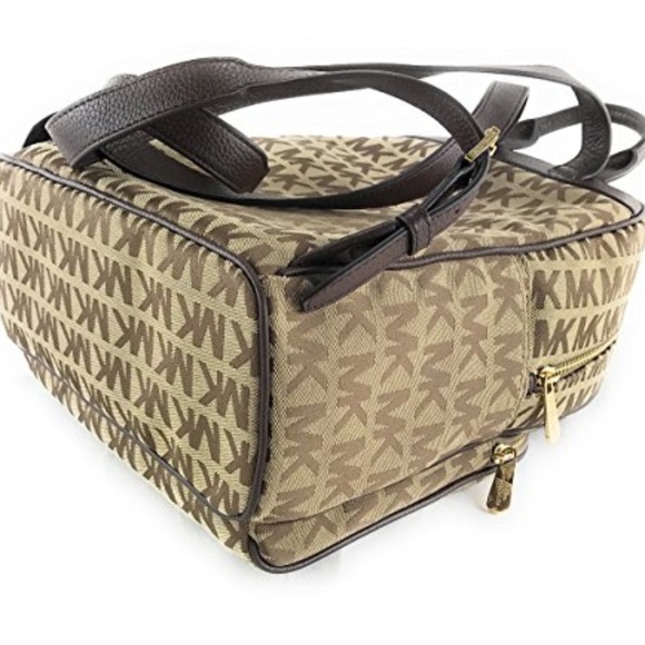 Michael Kors Abbey Large Jet Set Backpack Brown